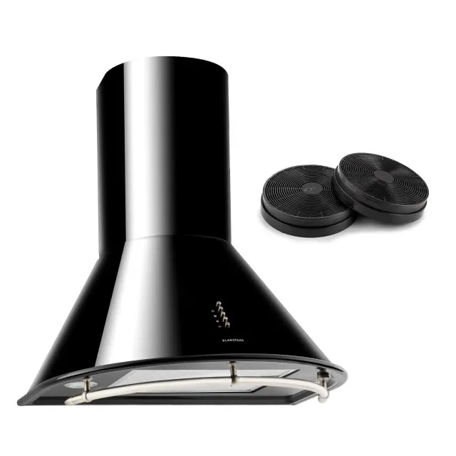 Klarstein Lumio Neo hotte aspirante noire 610 m3/h