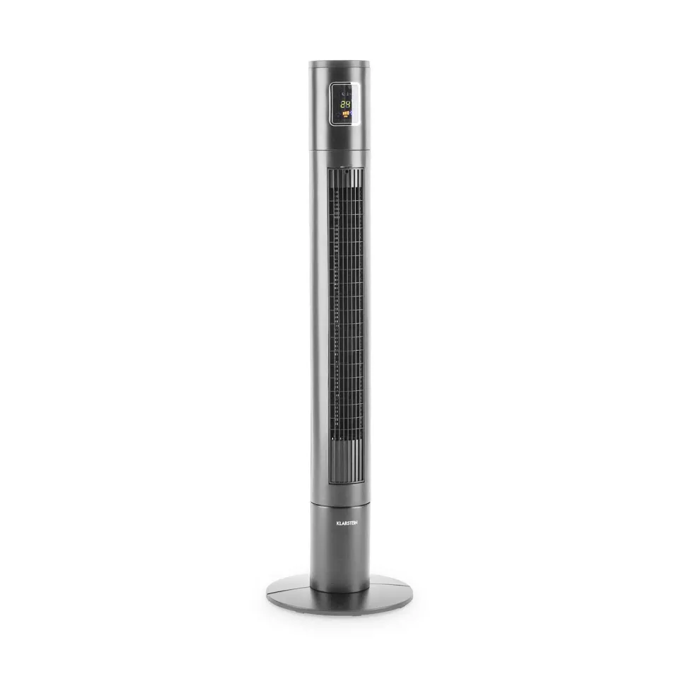 Klarstein Highwind ventilateur tour 50W anthracite 1650 m³/h