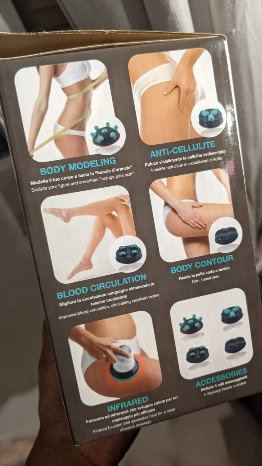 Beper Body Sense 40.500 masseur anti-cellulite blanc infrarouge
