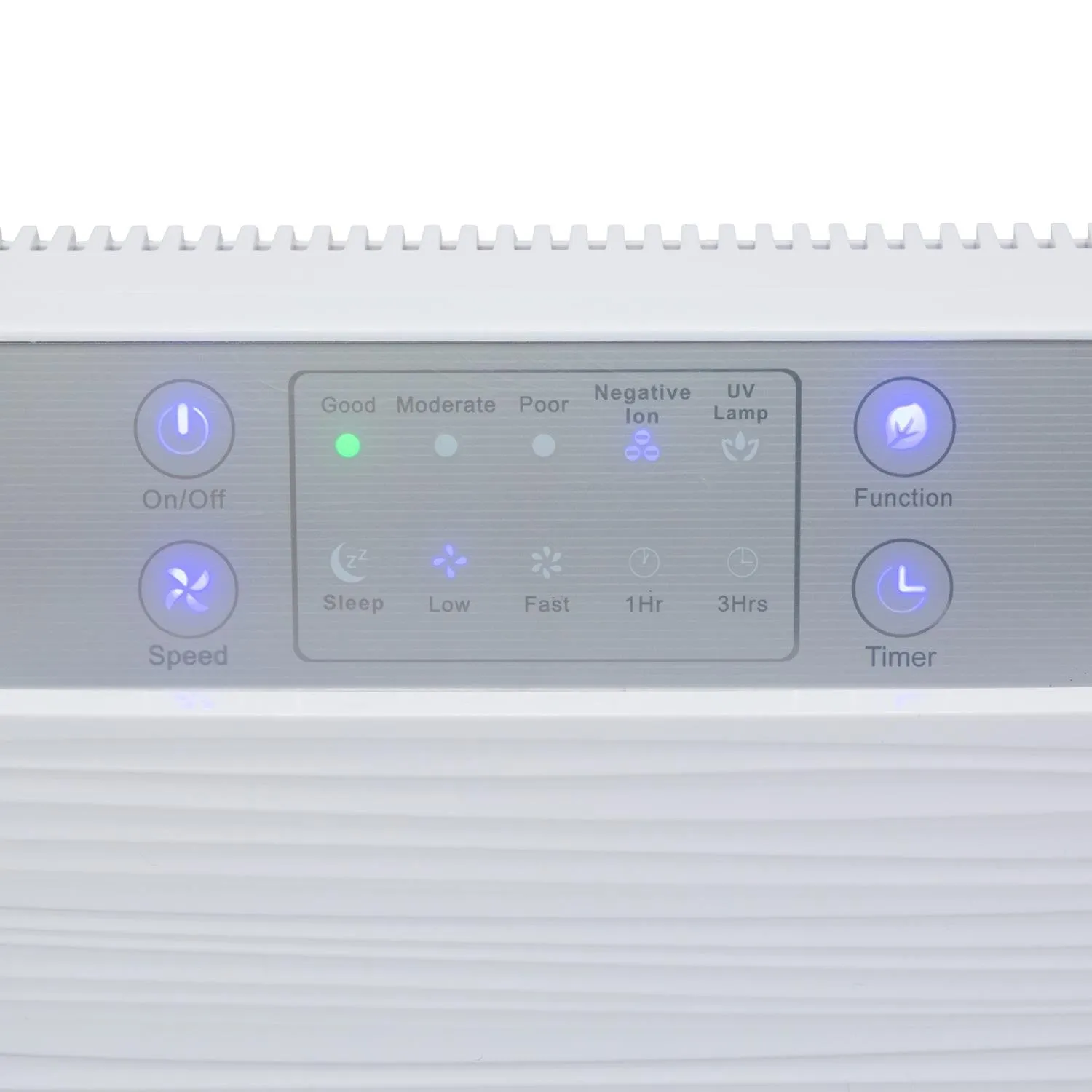 Klarstein Dalmatien Purificateur d'air ioniseur UV blanc
