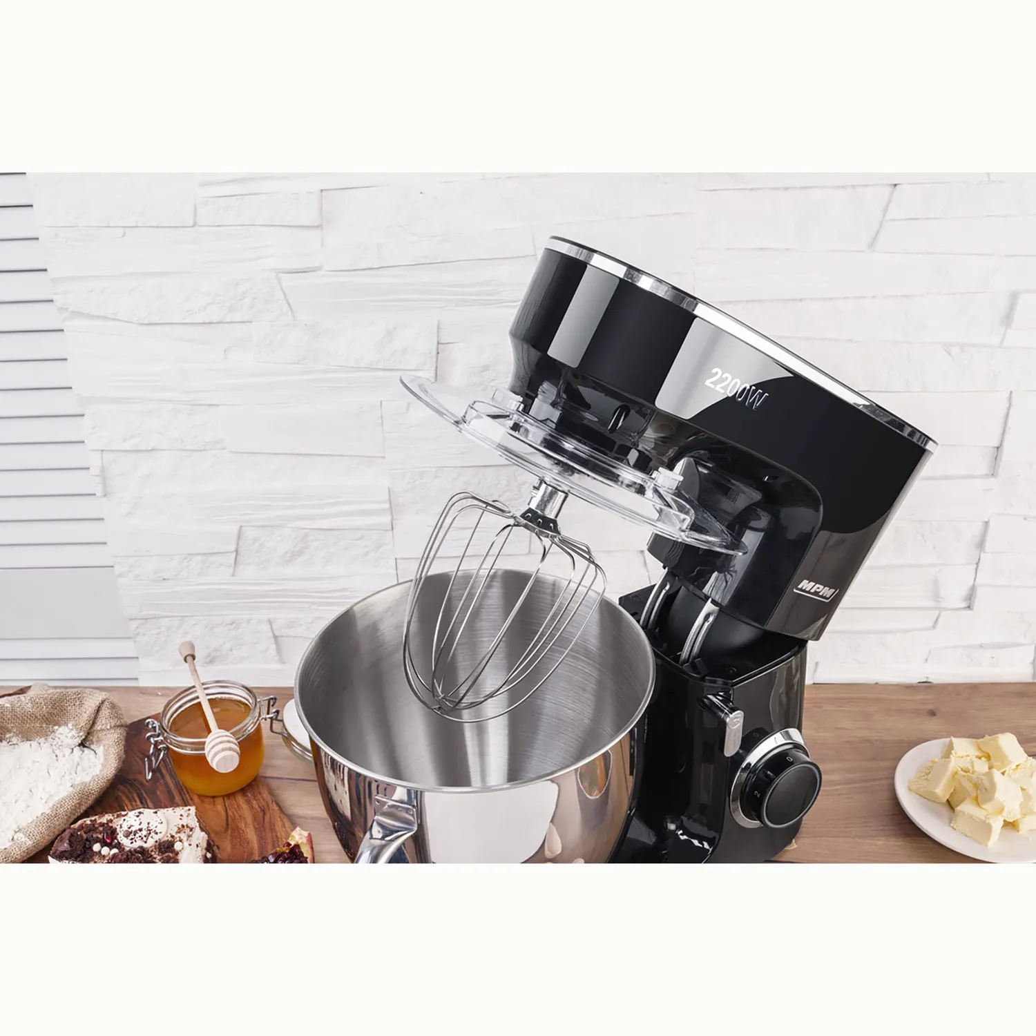 MPM MRK-19B robot pâtissier 6,5 L planétaire