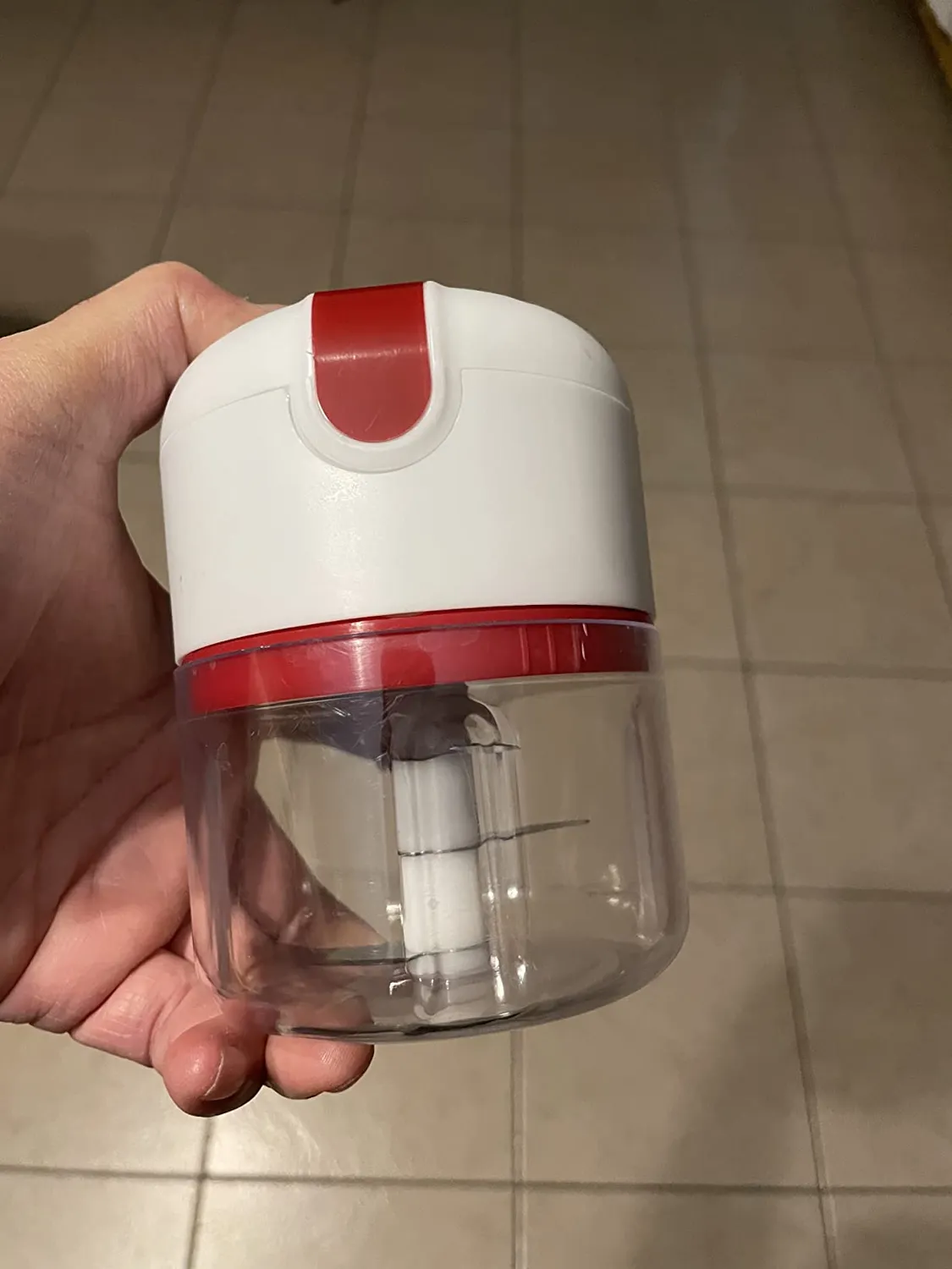 Beper P102ROB050 mini hachoir USB 250 ml rouge 3,7 V
