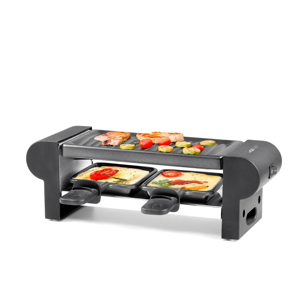 Clatronic RG 3592 appareil à raclette 2 personnes antiadhésif