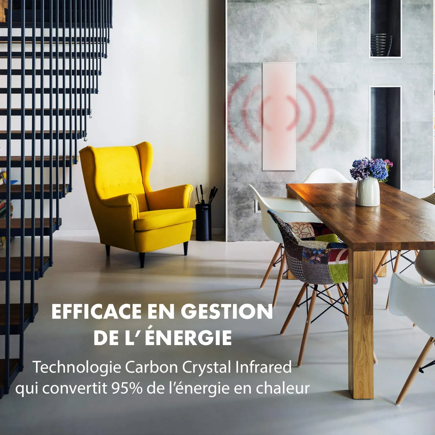 Klarstein Wonderwall Smart radiateur infrarouge 300W