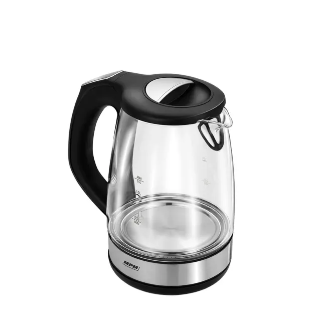 MPM MCZ-100 bouilloire verre 1,5 L 2200 W 40-100°C