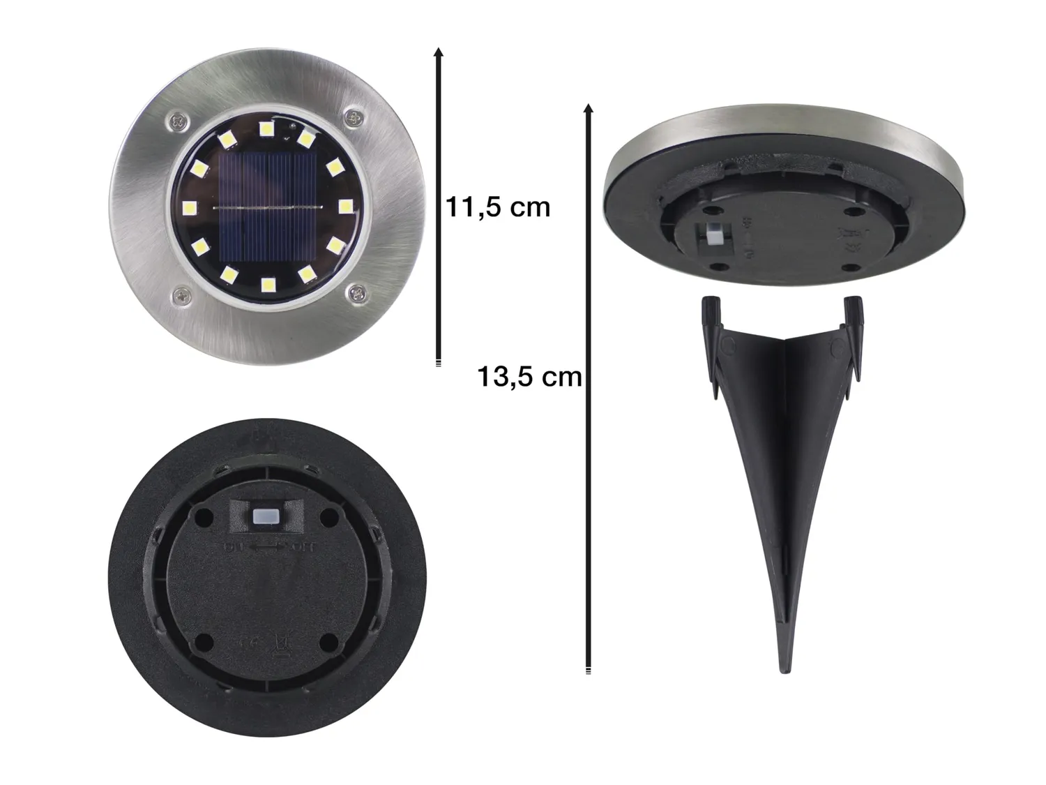 Beper P207ILO020 lampes solaires jardin x2 IP44