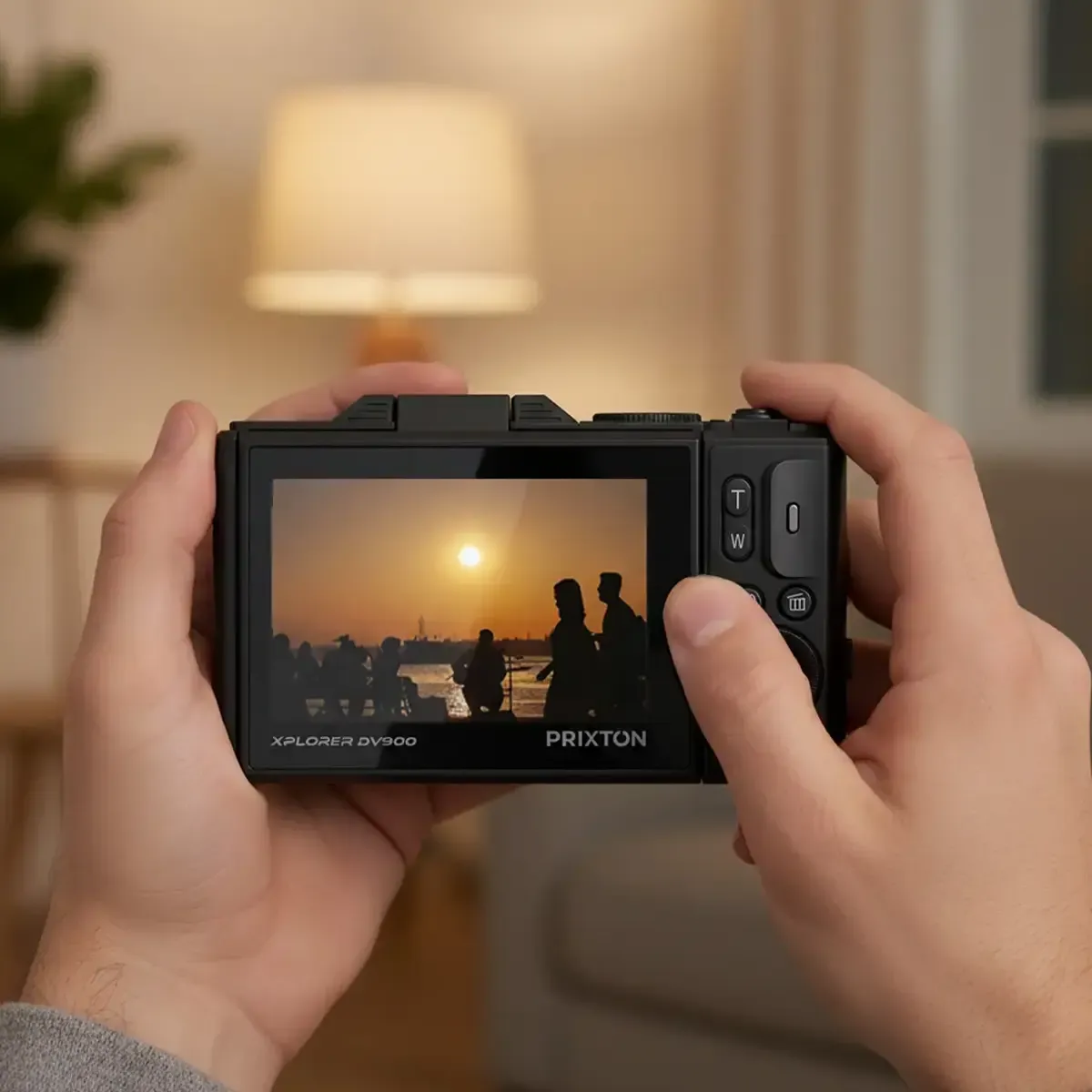 Prixton Xplorer DV900 appareil photo 4K noir 64 MP
