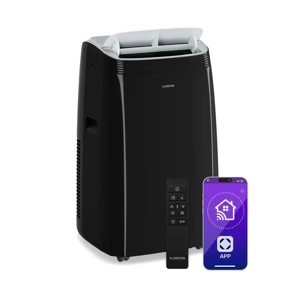Klarstein Grandbreeze climatiseur mobile 14000 BTU noir