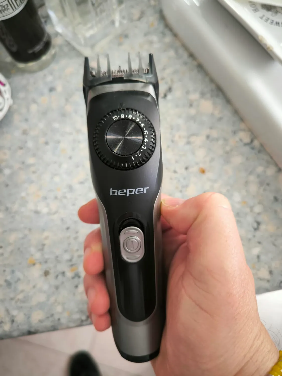 Beper 40.332 tondeuse barbe rechargeable 20 longueurs