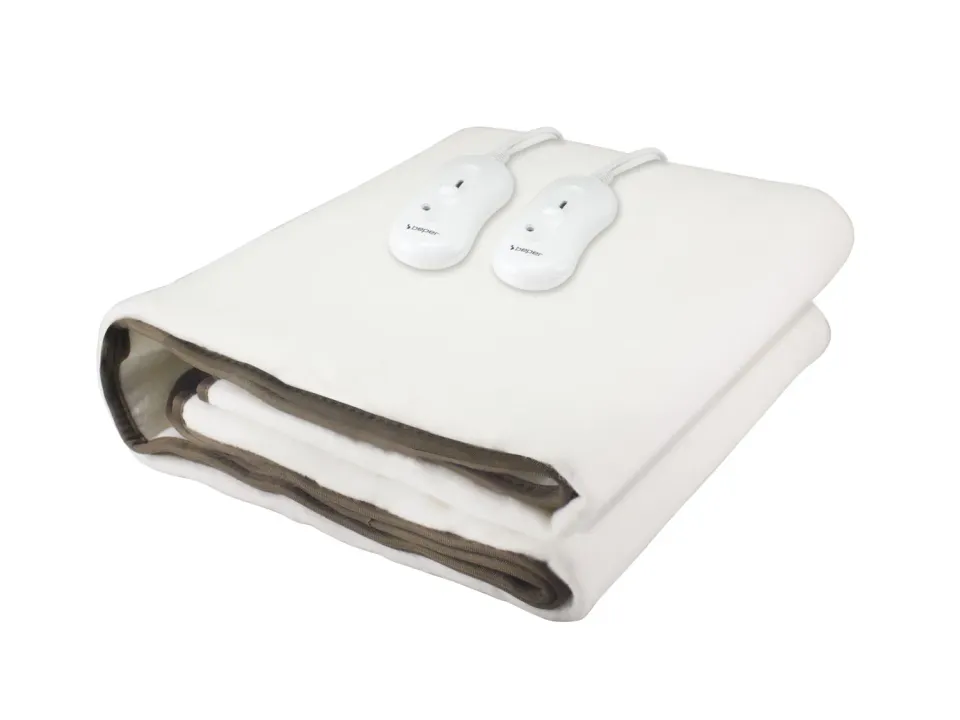 Beper P203TFO110 chauffe-lit double 160x140 cm 2 zones