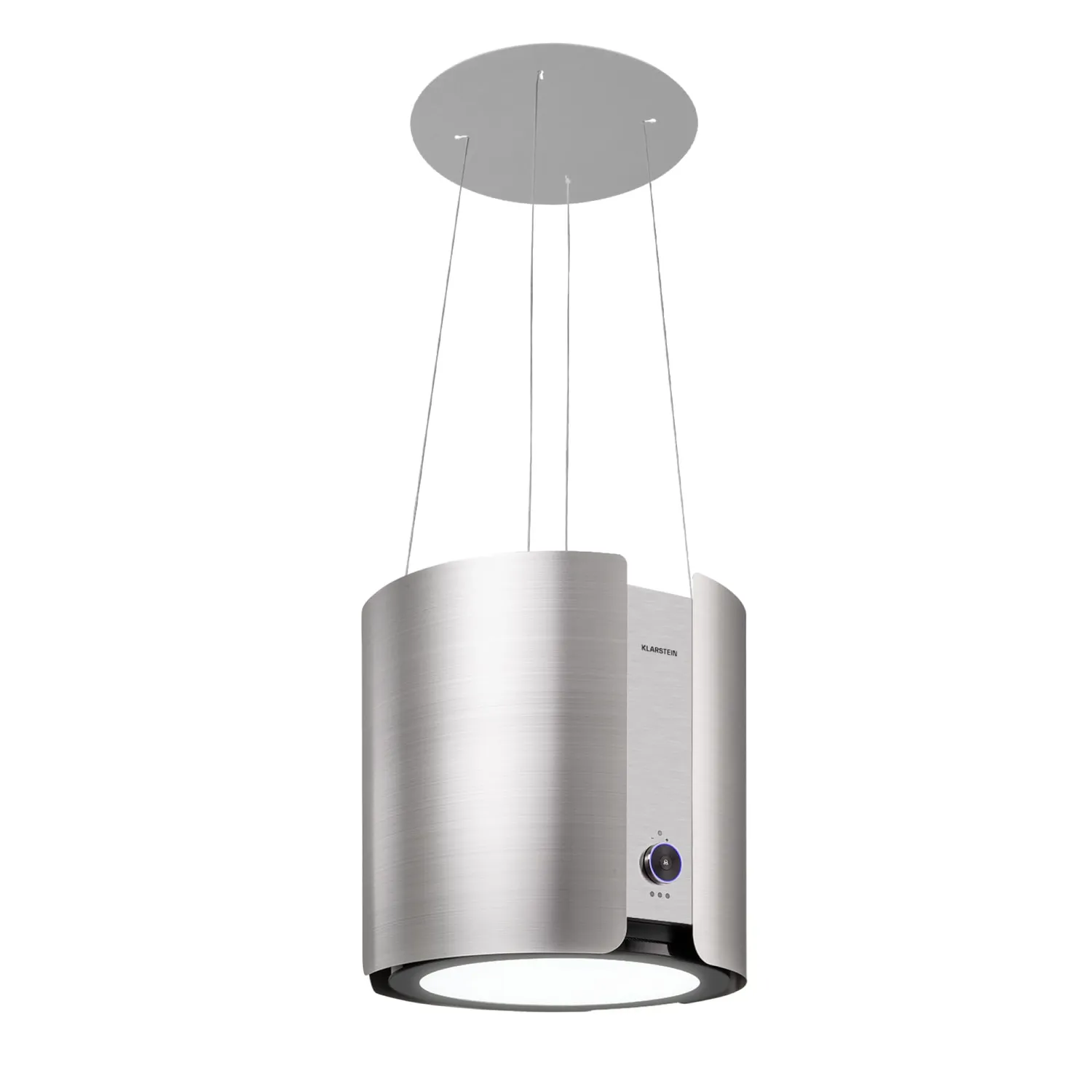 Klarstein Skyfall Hotte Îlot Suspendue Rose Gold 413 m³/h