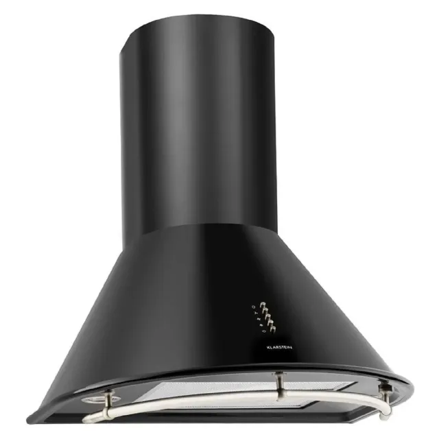 Klarstein Noir hotte aspirante 60 cm noir mat 352 m3/h