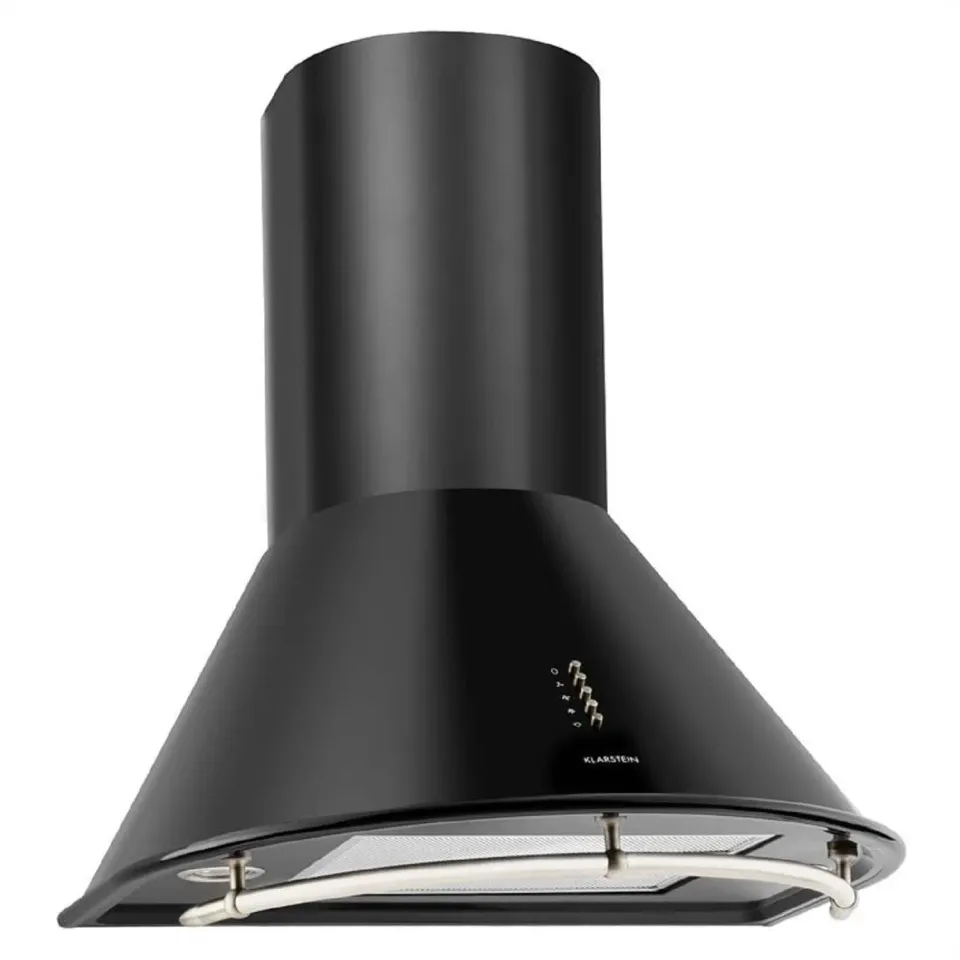Klarstein Noir hotte aspirante 60 cm noir mat 352 m3/h