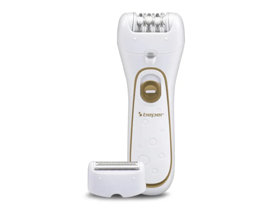 Beper 3BEPI001 Épilateur 2 en 1 Rechargeable Rasoir Lumière