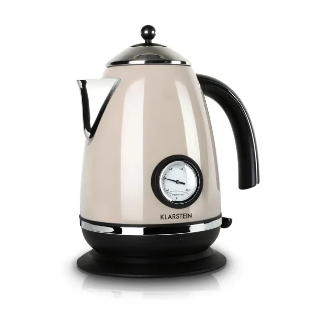 Klarstein Aquavita Chalet bouilloire 1,7 L champagne 2200W