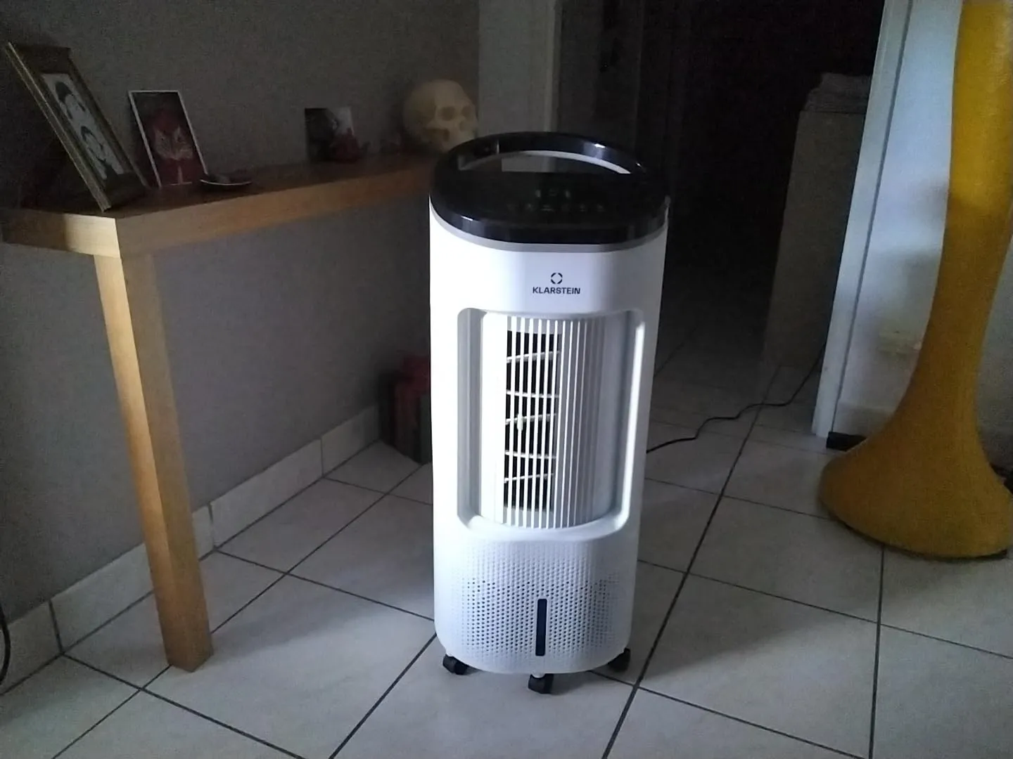 Klarstein 4 en 1 rafraichisseur d'air 7L 65W silencieux
