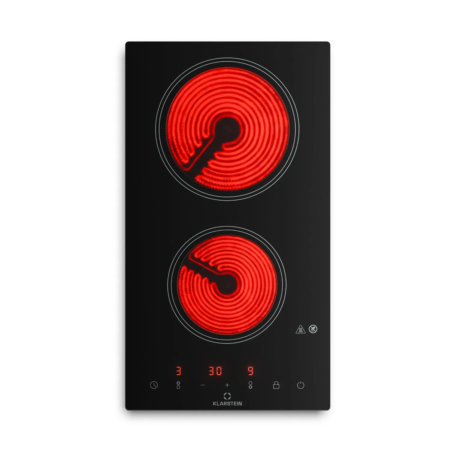 Klarstein VariCook Slim plaque induction 30 cm noir 2900W