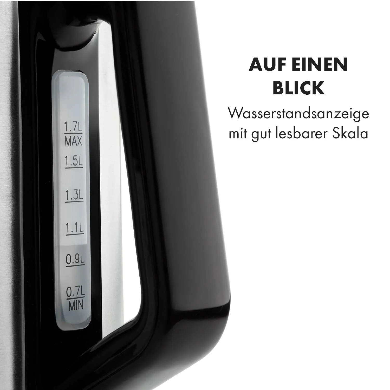 Klarstein Arabica bouilloire 1,7 L inox 2200 W