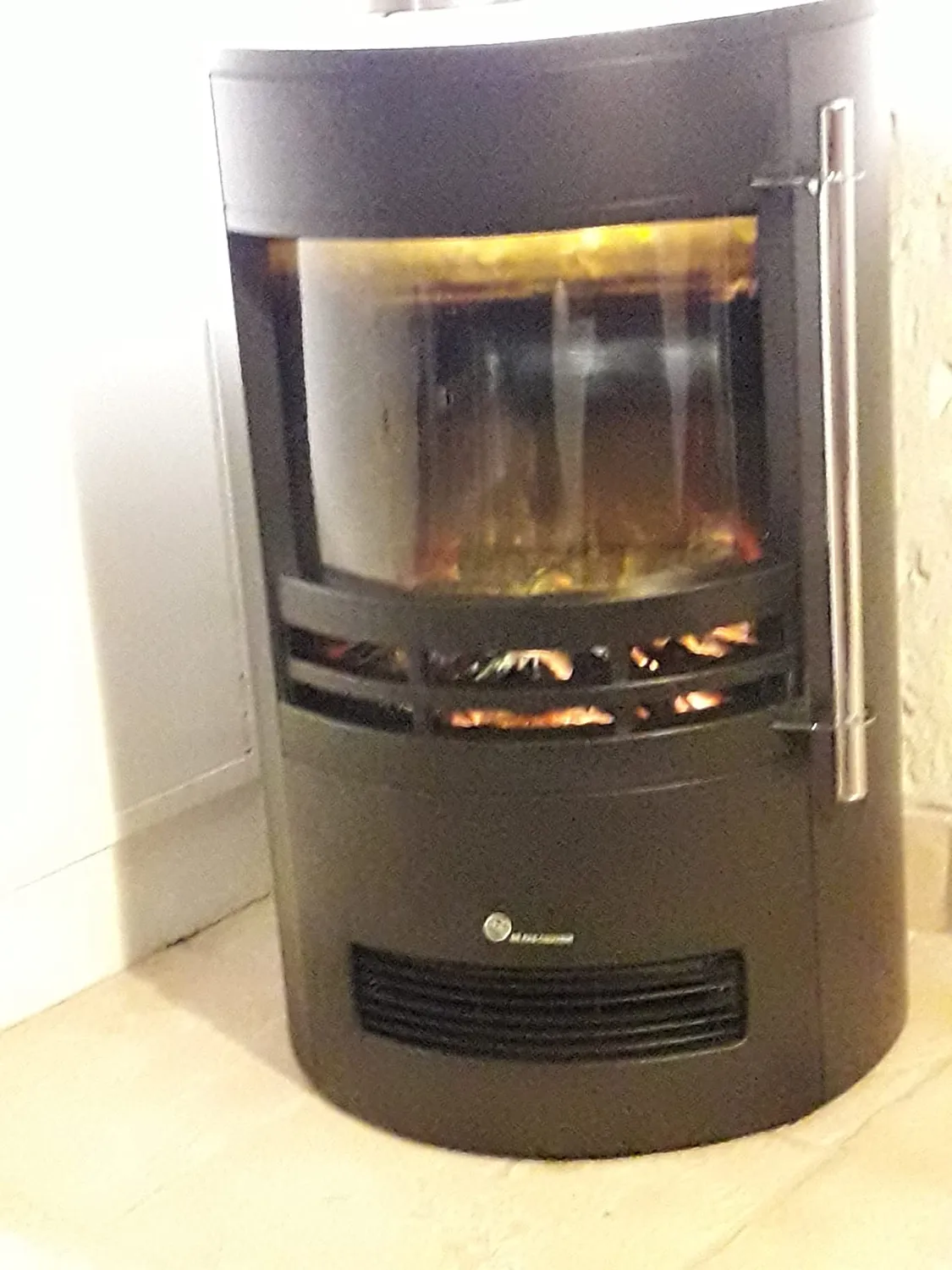 Klarstein Brixen cheminée électrique noire 1800 W