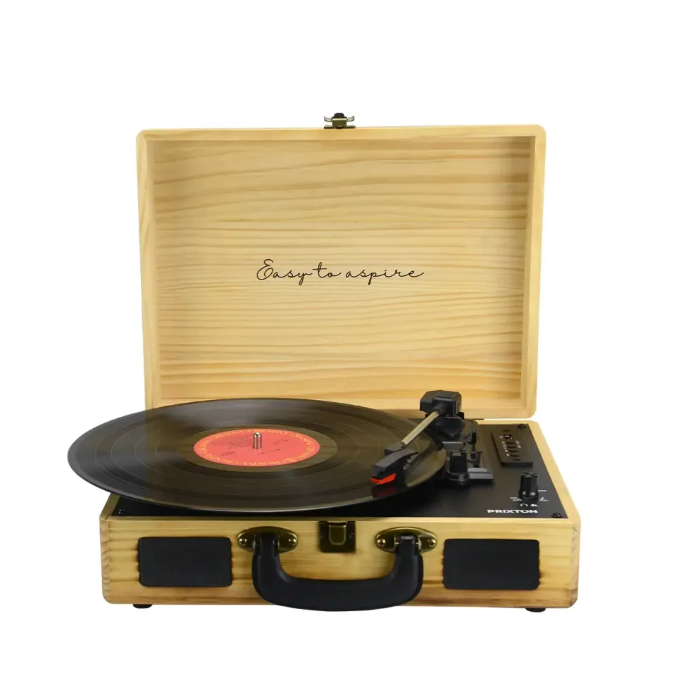 Prixton VC400 platine vinyle bois bluetooth USB