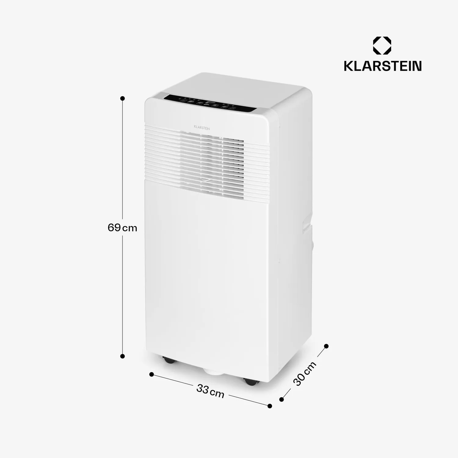 Klarstein climatiseur mobile 7000 BTU 4en1 silencieux
