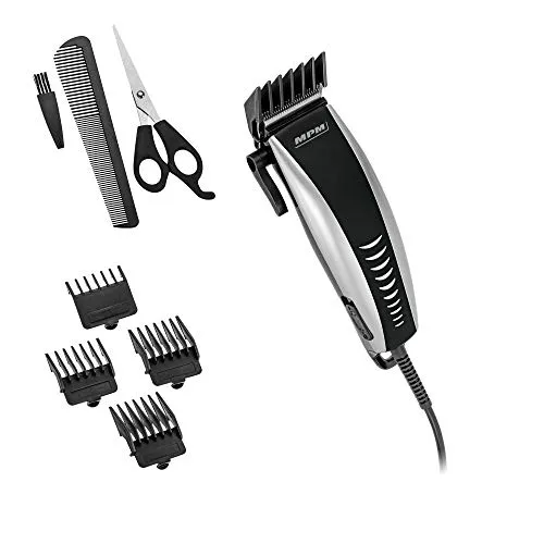 MPM MMW-02 tondeuse cheveux barbe inox kit complet