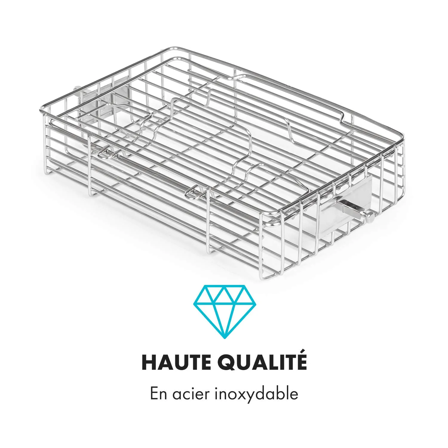 Klarstein AeroVital Cube Chef cage à steak inox