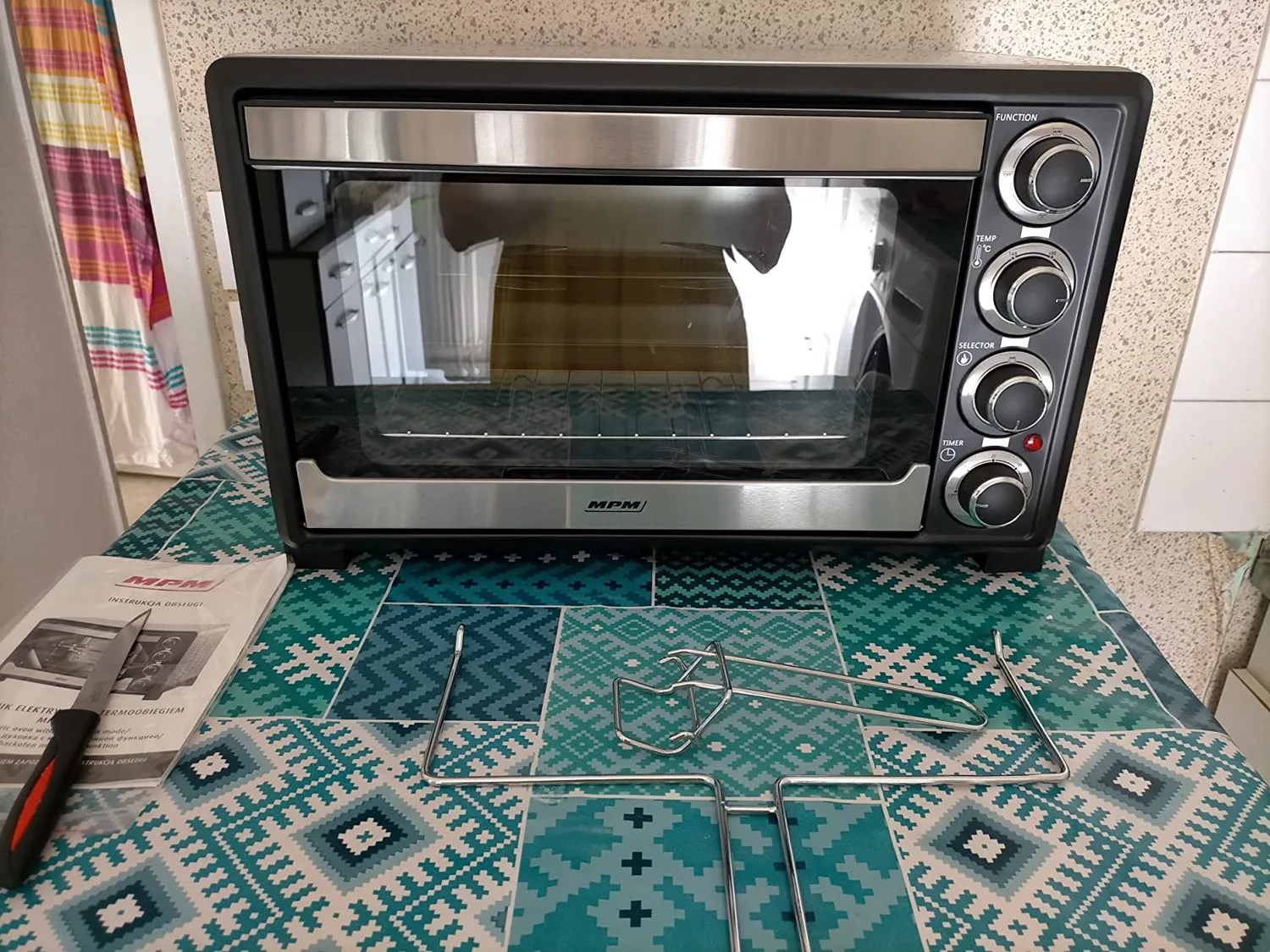 MPM MPE-06/T Four Électrique 32 L Inox 1600 W