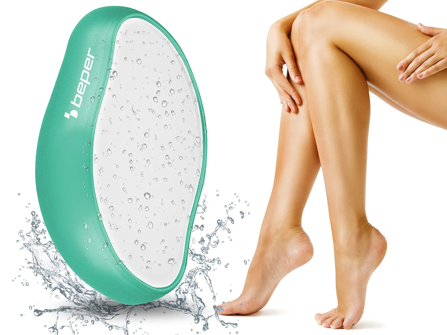 Beper C301ABE200 pierre exfoliante microcristaux de verre
