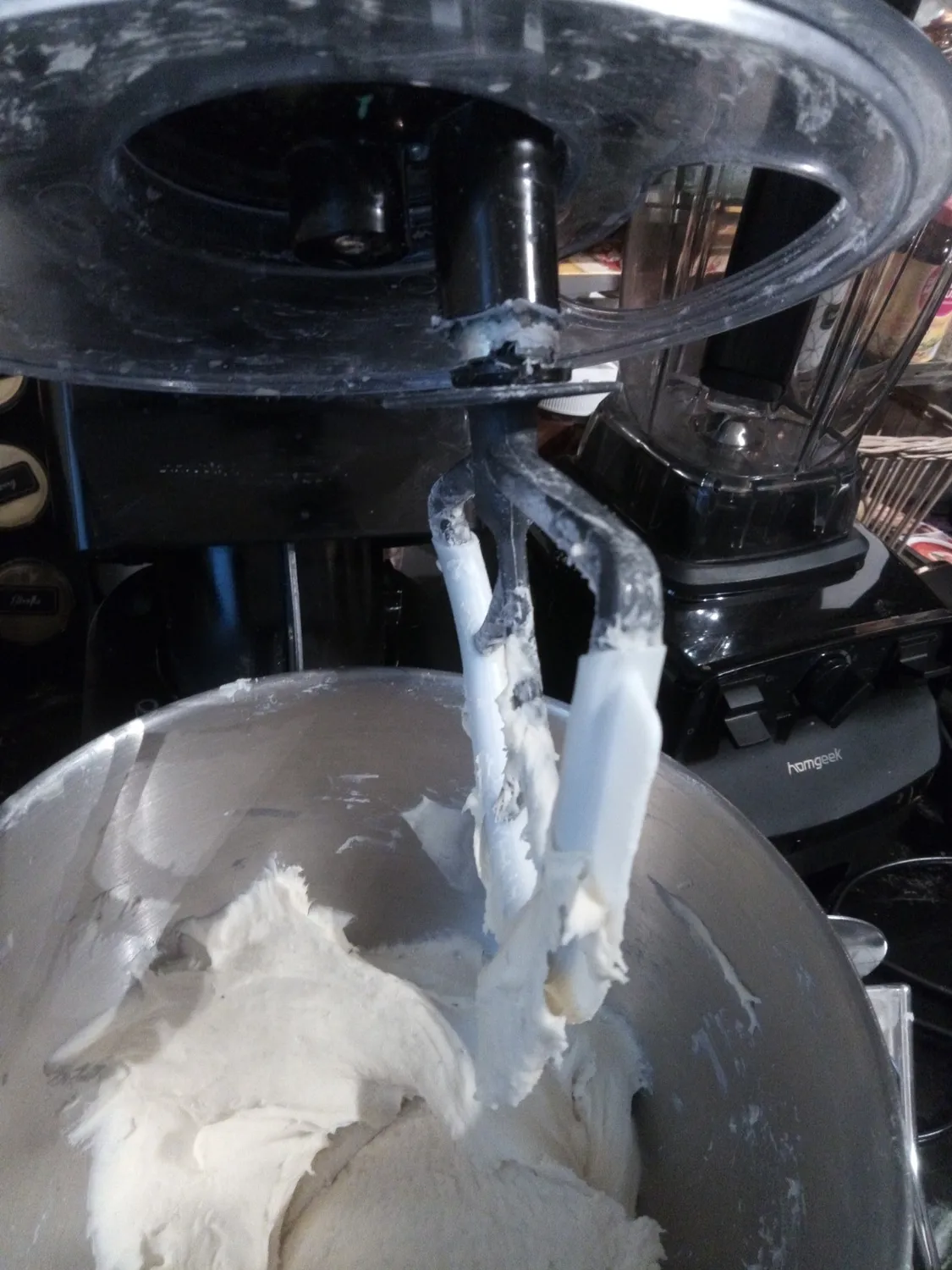 Klarstein Bella Elegance robot pâtissier 5L blanc crème