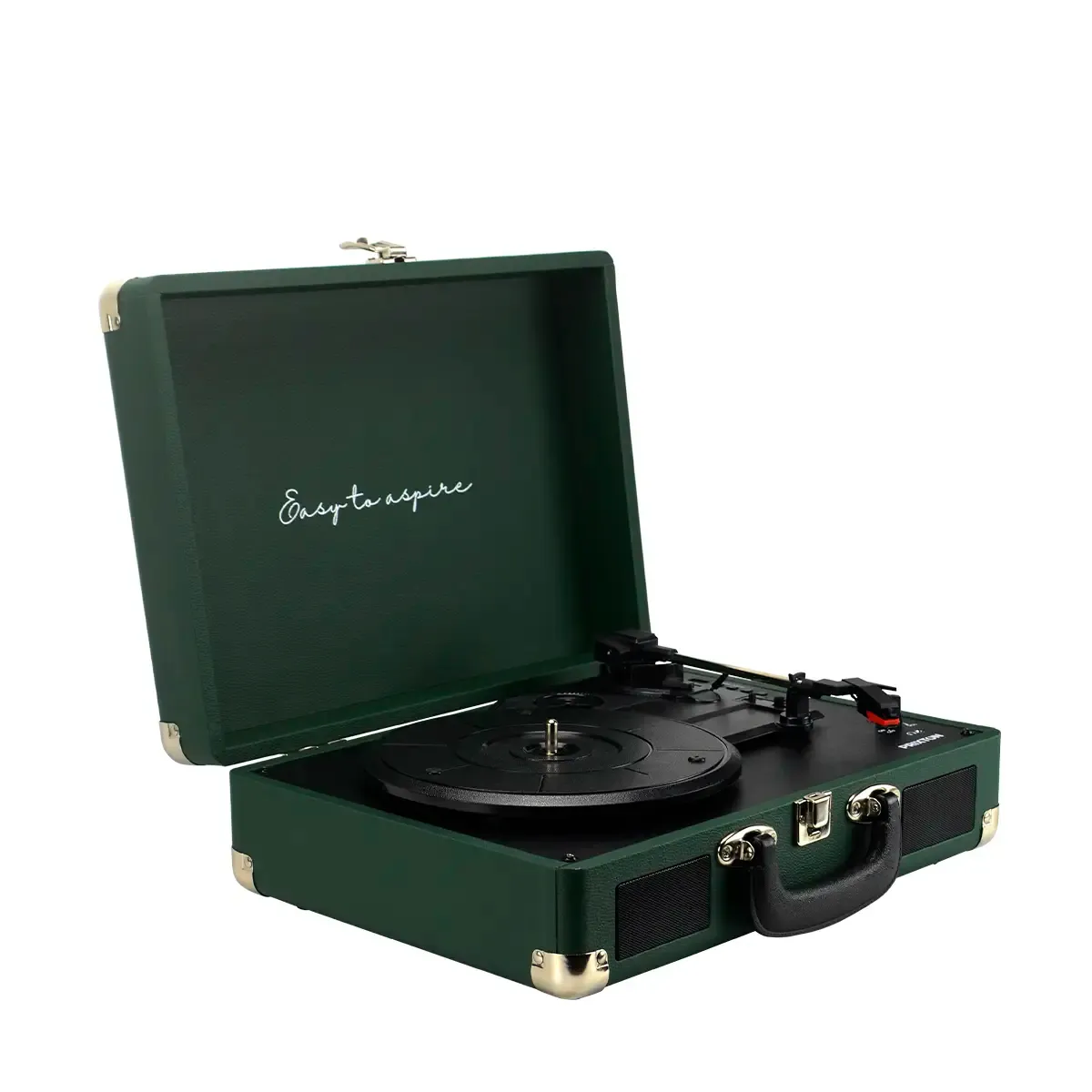 Prixton VC400 platine vinyle vert foncé 2x5W
