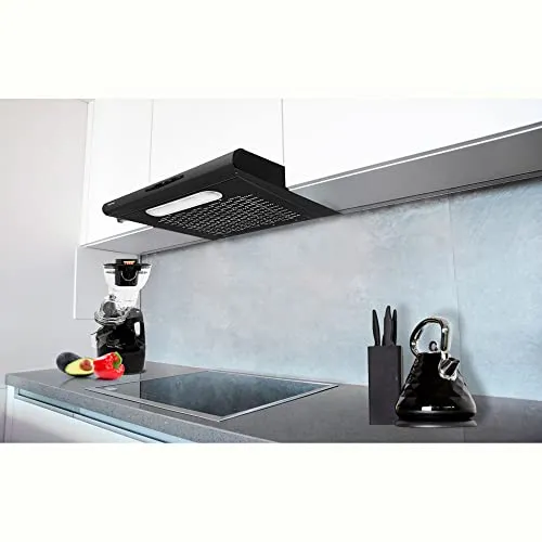 MPM 51-PX-72 hotte casquette 50 cm noire 175 m³/h
