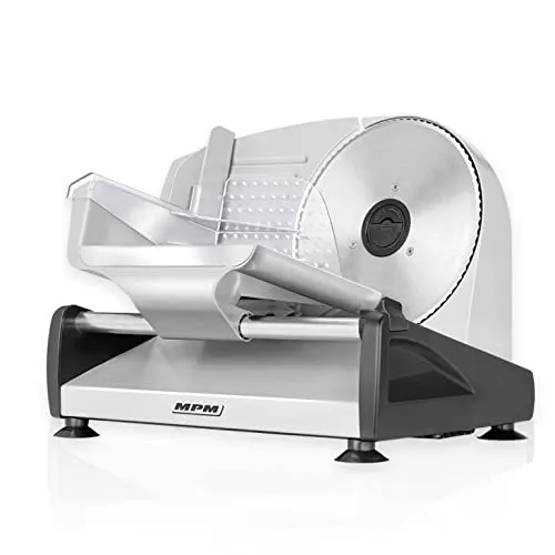 MPM MKR-04M trancheuse électrique inox 0-15 mm 150 W