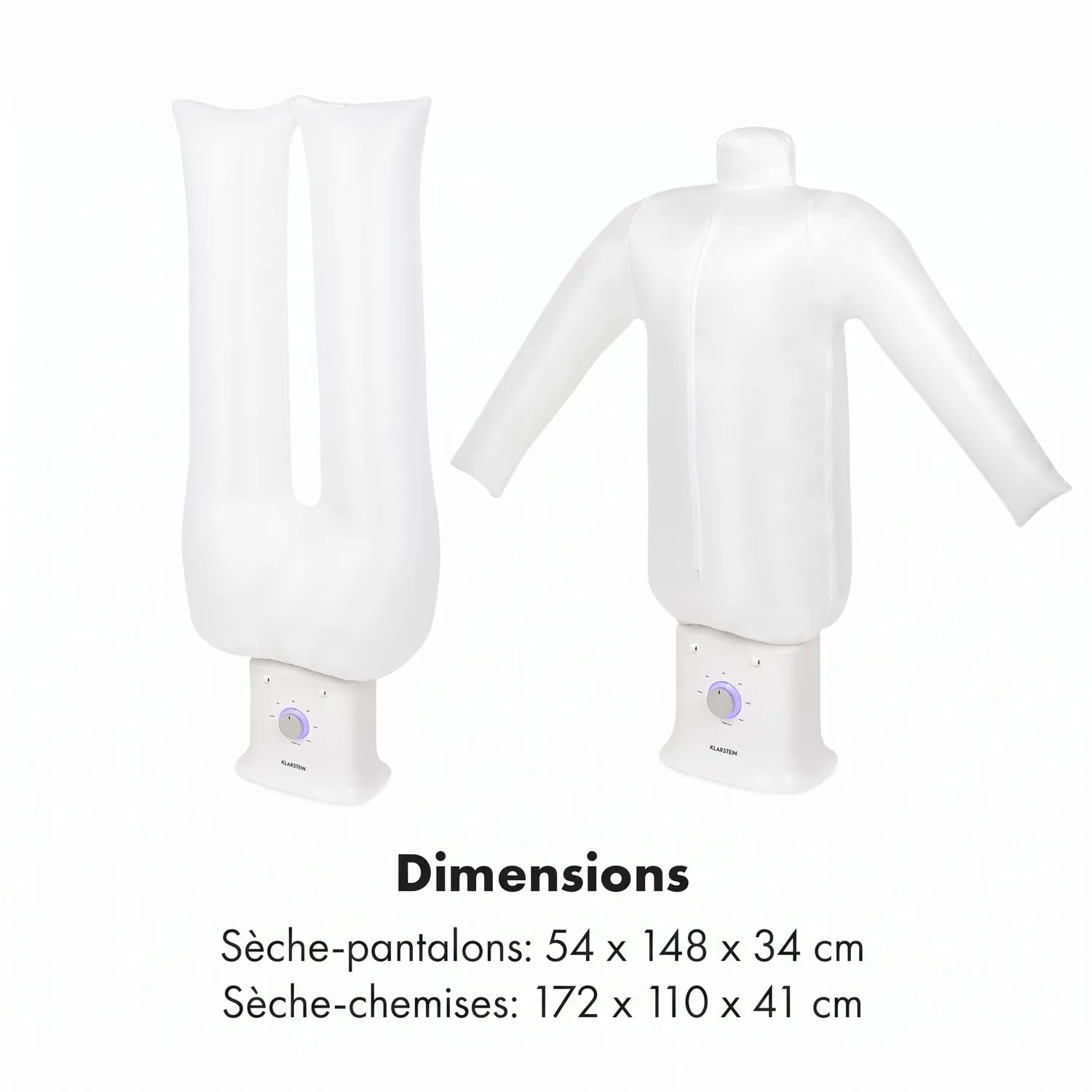 Klarstein ShirtButler Deluxe séchoir défroisseur chemises