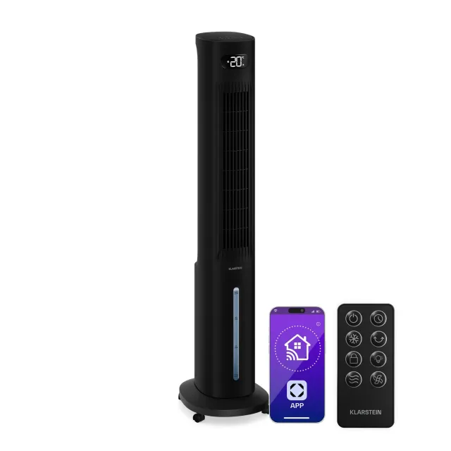 Klarstein Polar Smart rafraîchisseur 5 L noir 30 m²