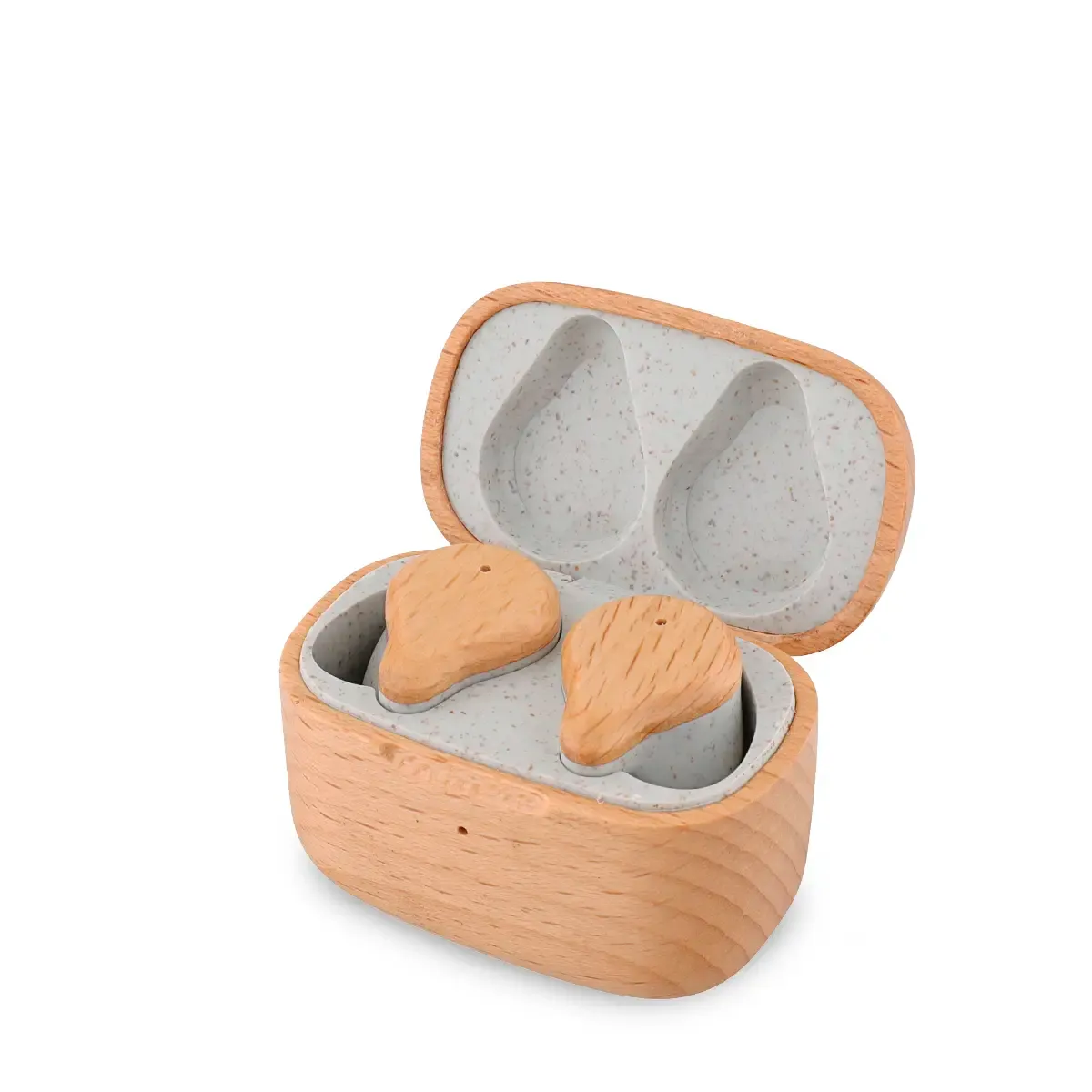 Prixton TWS163 Eco Wood écouteurs sans fil ENC bois