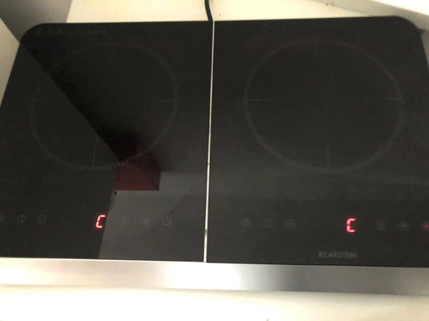 Klarstein InnoChef double plaque induction argent 3400W