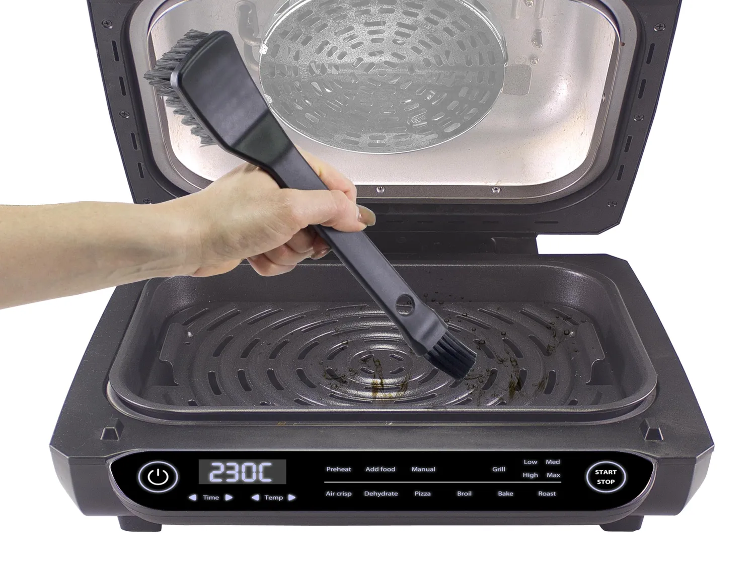 Beper P101FRI081 friteuse air noir 8 programmes grill