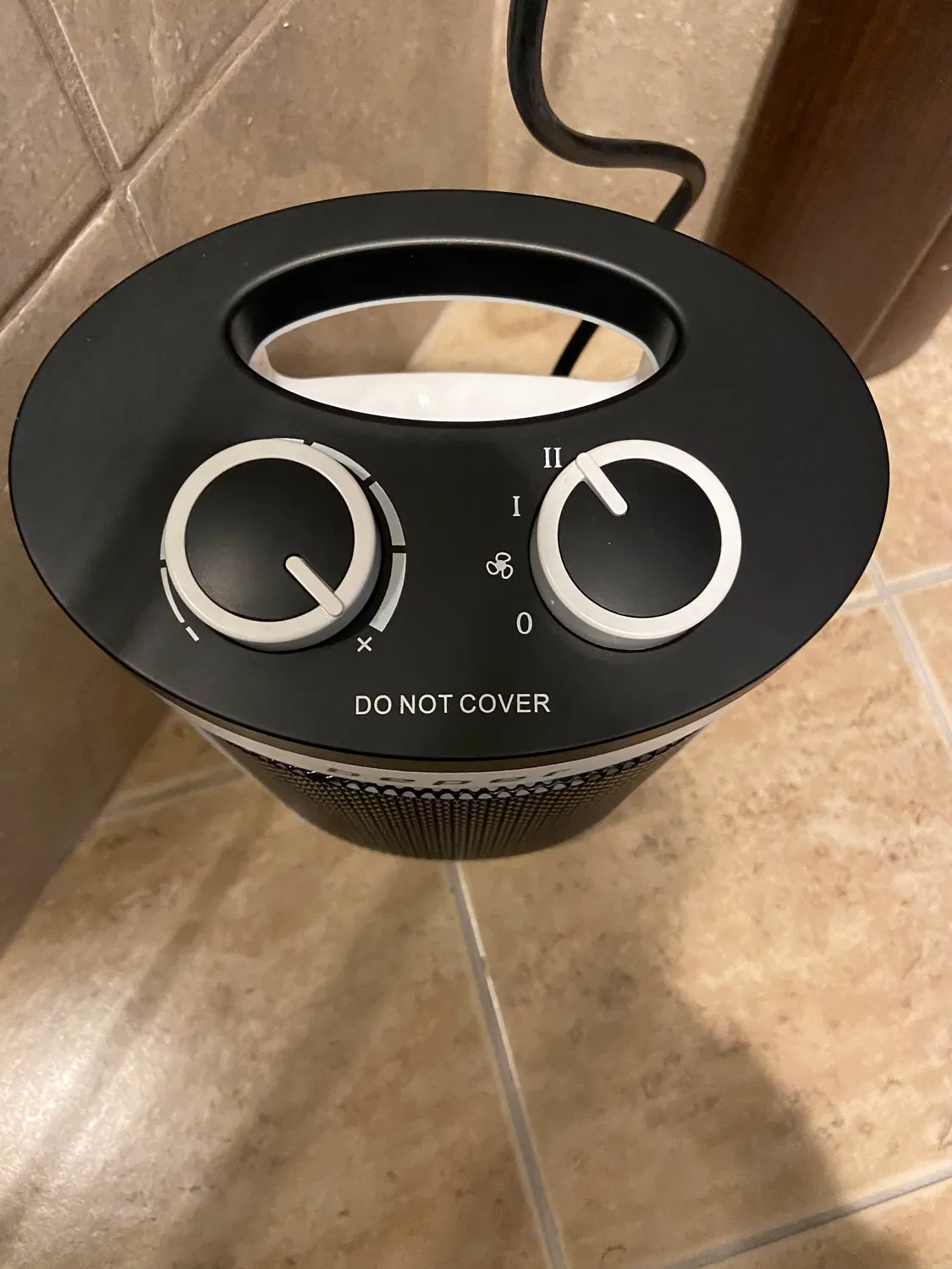 Beper RI.080 chauffage soufflant céramique 1500 W blanc