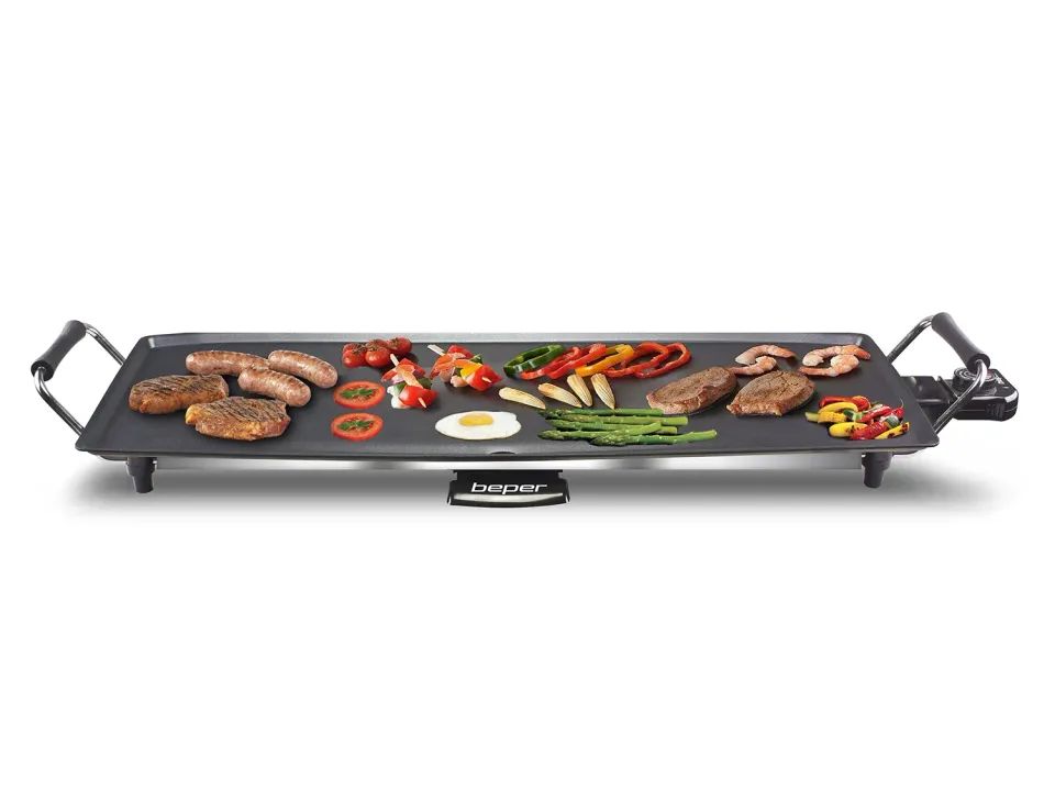 Beper 90.386 plaque teppanyaki électrique XXL 70 cm