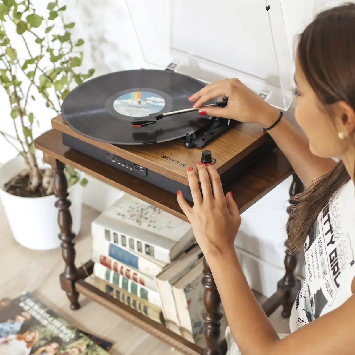 Prixton Studio platine vinyle numérisation USB