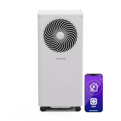 Klarstein Aero Ring Climatiseur Portable Blanc 31 m²