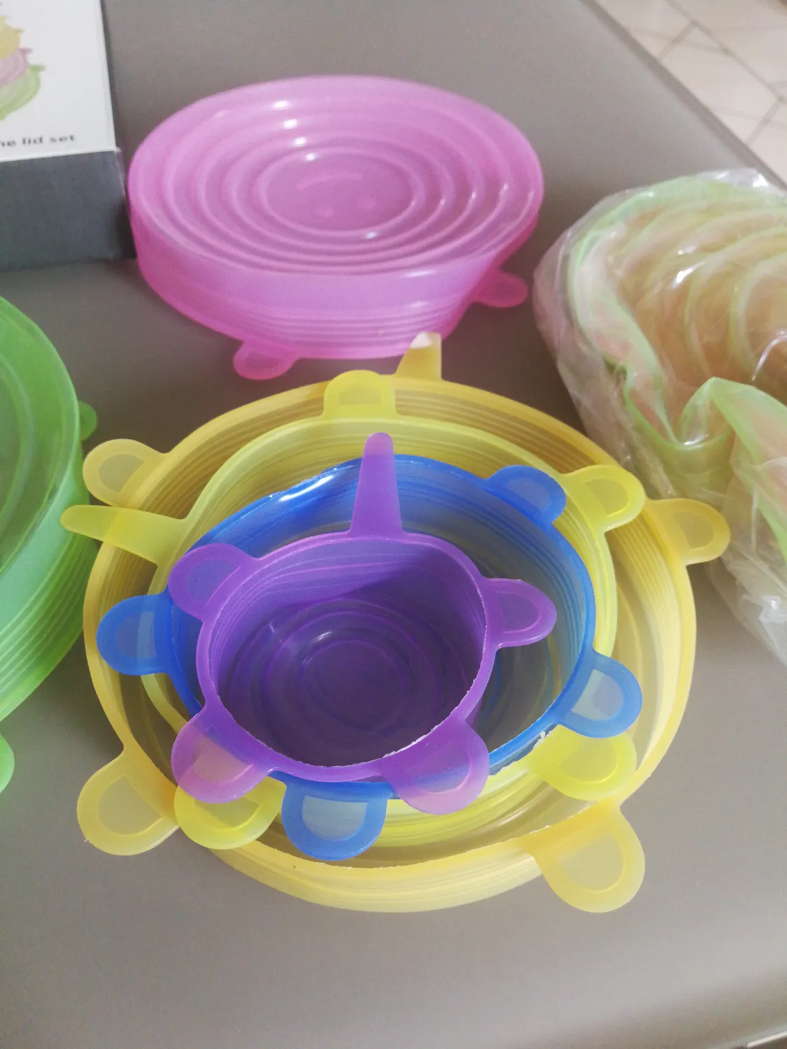 Beper C102COC101 couvercles silicone lot 12
