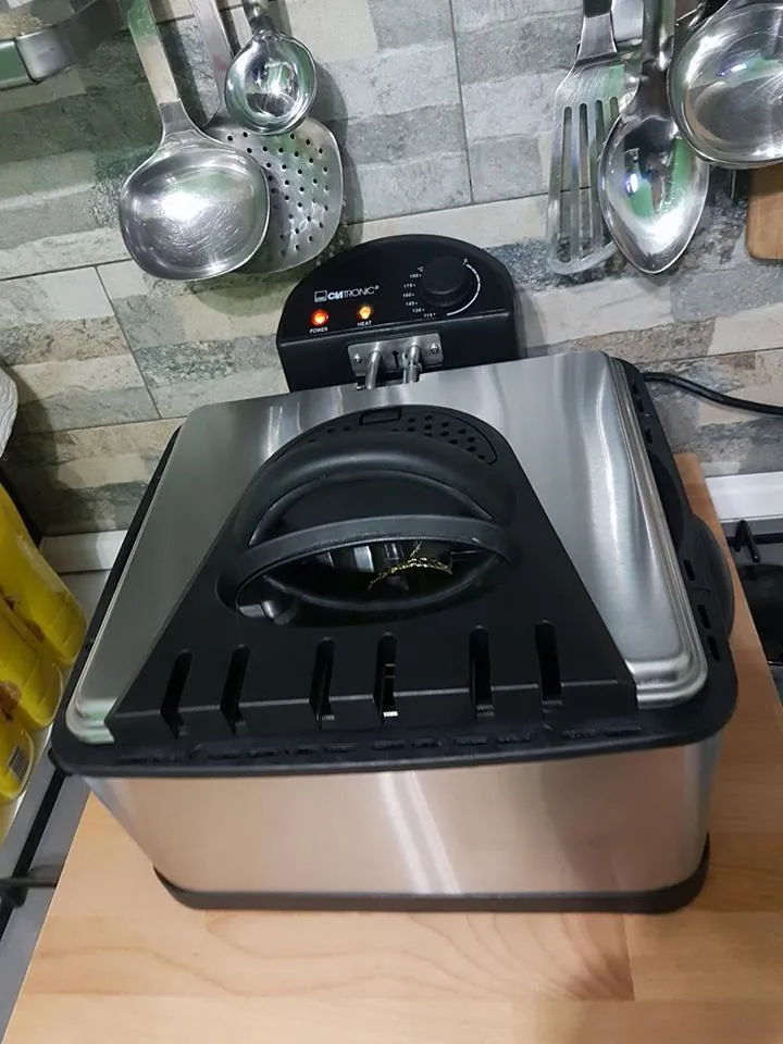 Clatronic FR 3195 friteuse inox 4 L 2000 W