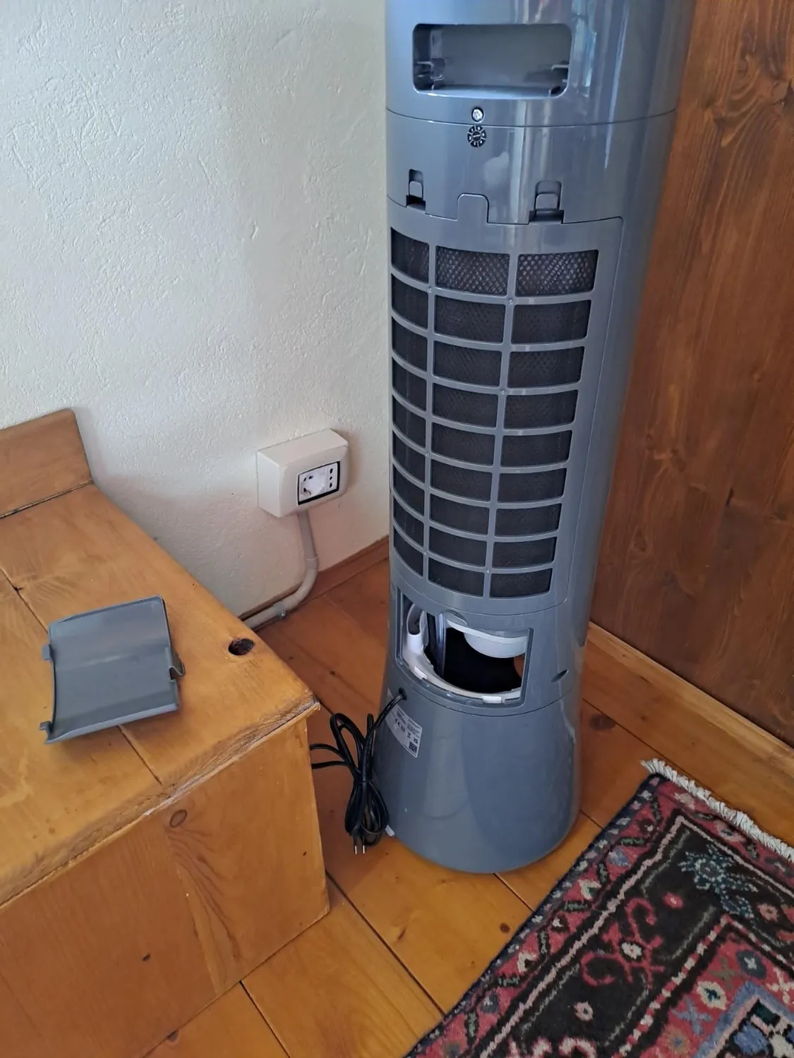 Klarstein Skyscraper Frost rafraîchisseur 7L argent 100m³/h