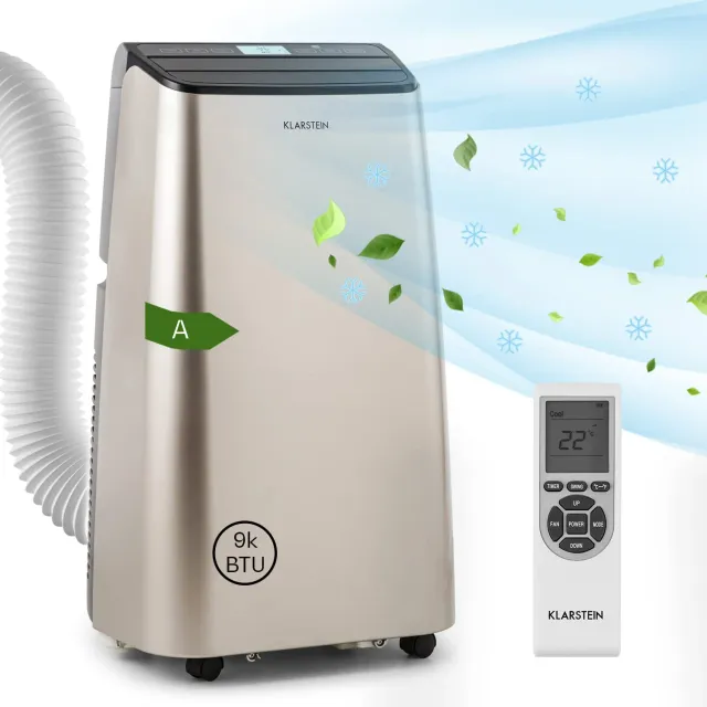 Klarstein 9000 BTU climatiseur mobile 4 en 1 26-44 m2