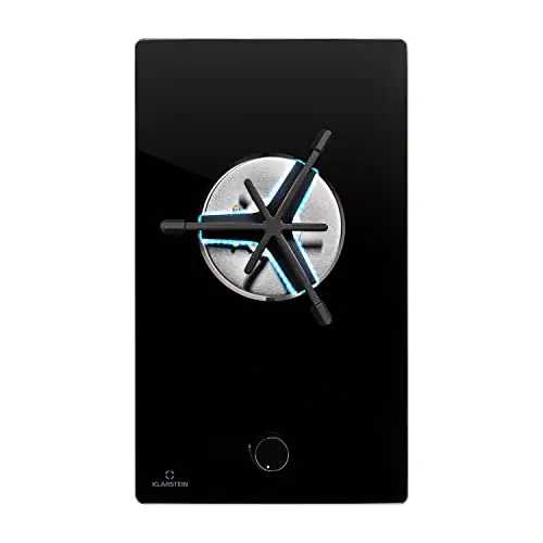 Klarstein Trifecta plaque cuisson gaz 1 feu noir