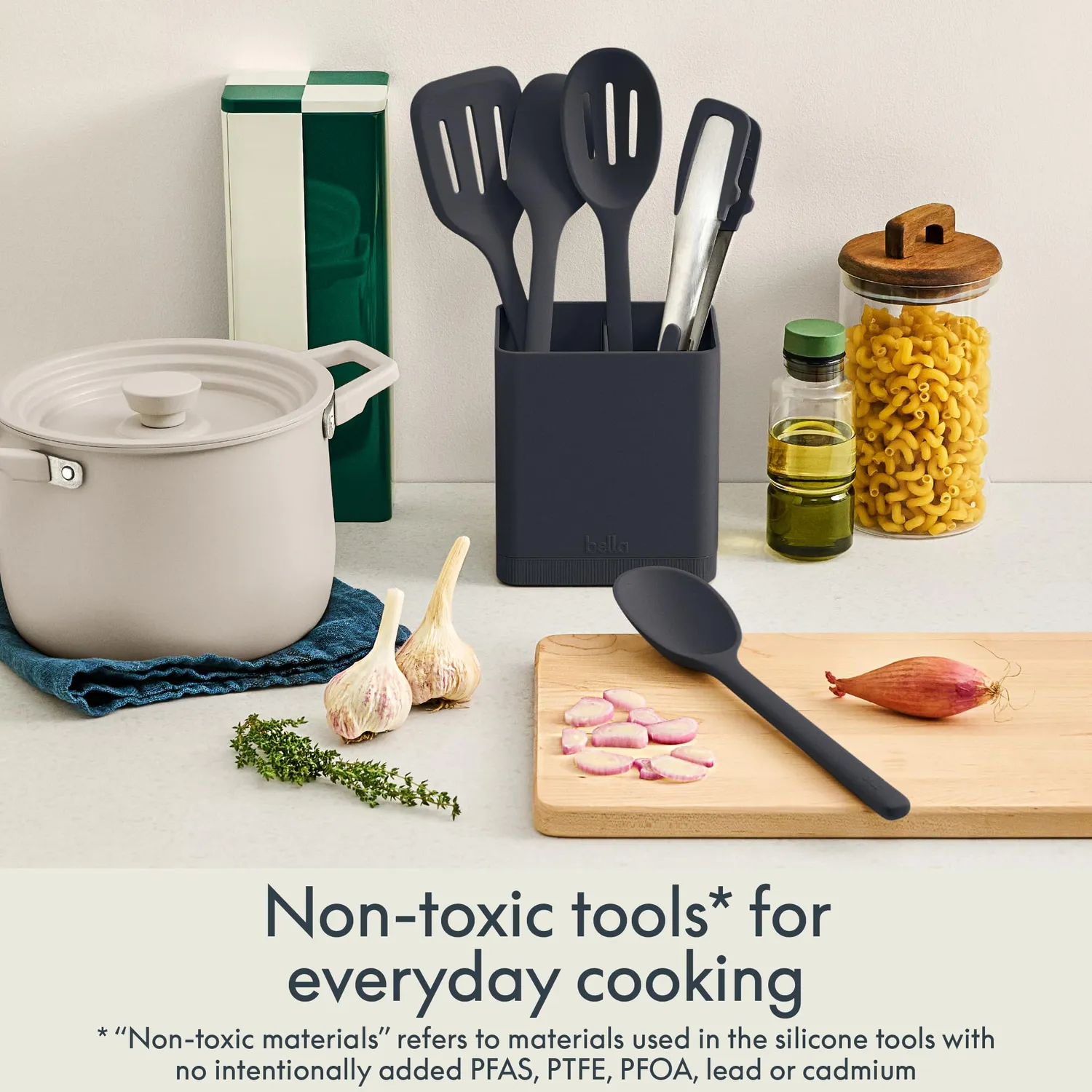 La Bella outils modulaires ustensiles cuisine 6 pièces ardoise