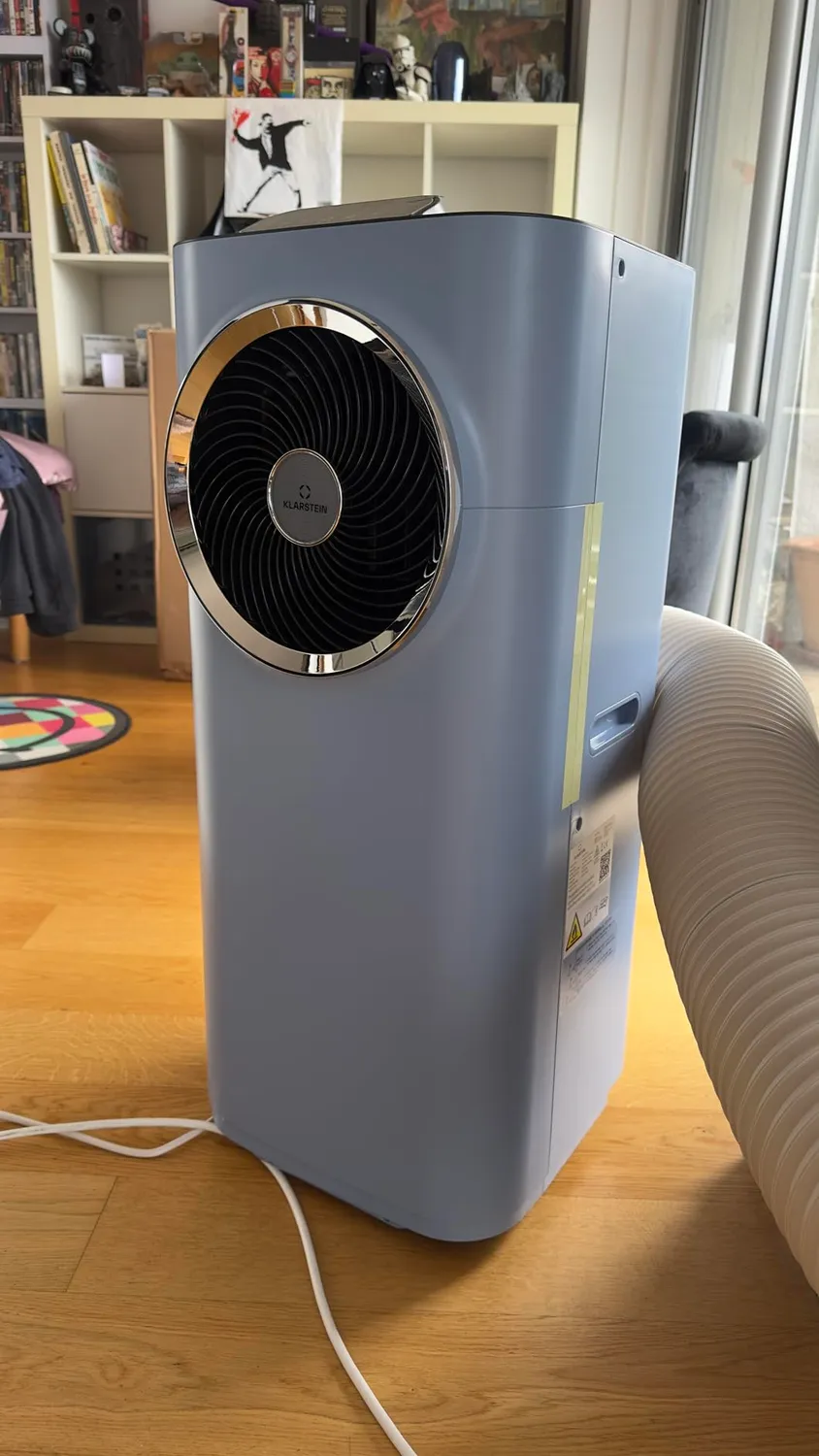 Klarstein Kraftwerk Smart climatiseur mobile 12000 BTU blanc