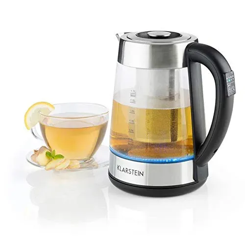 Klarstein Ostfriese bouilloire verre 1,7L 2200W LED